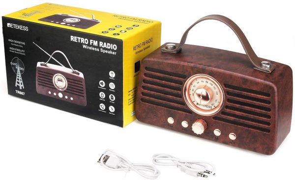 Retekess TR607 Vintage Radio Retro – Bild 4